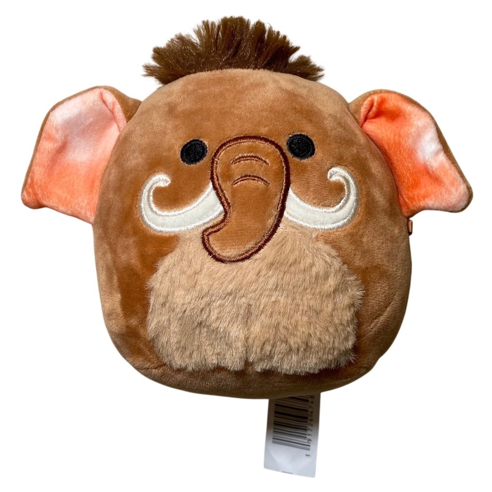 Squishmallows‎ Chienda Woolly Mammoth Plush 5" Kellytoy 2022 No tag